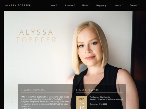 Alyssa Toepfer Voice Studio