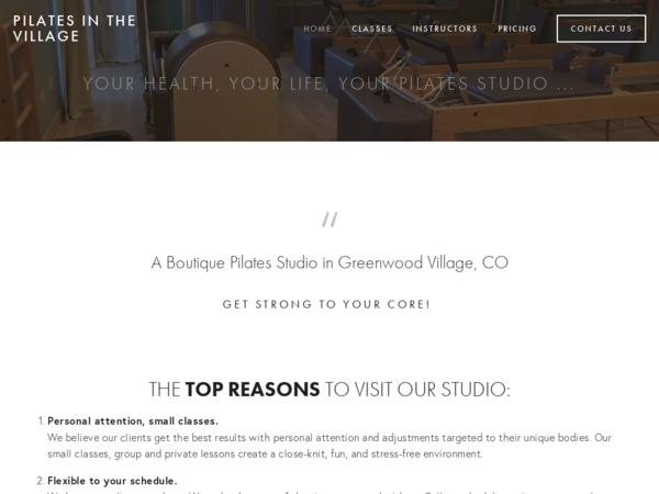 Pilates in the Village