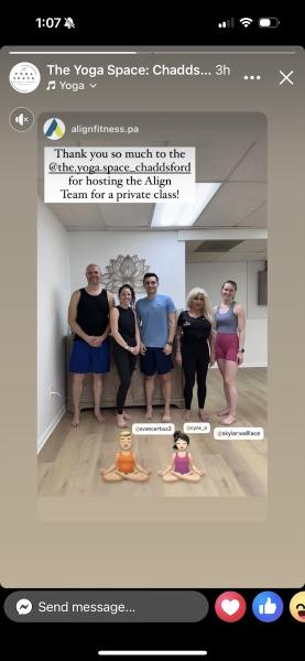 The Yoga Space- Chadds Ford