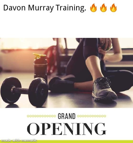 Davon Murray Training