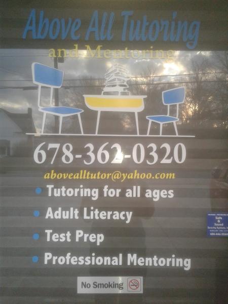 Above All Tutoring and Mentoring