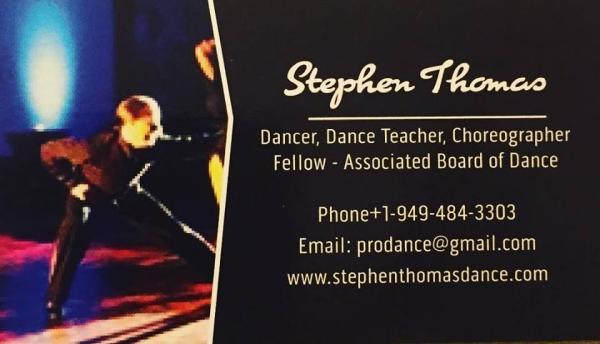 Stephen Thomas Dance
