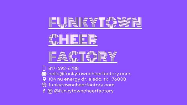 Funkytown Cheer Factory