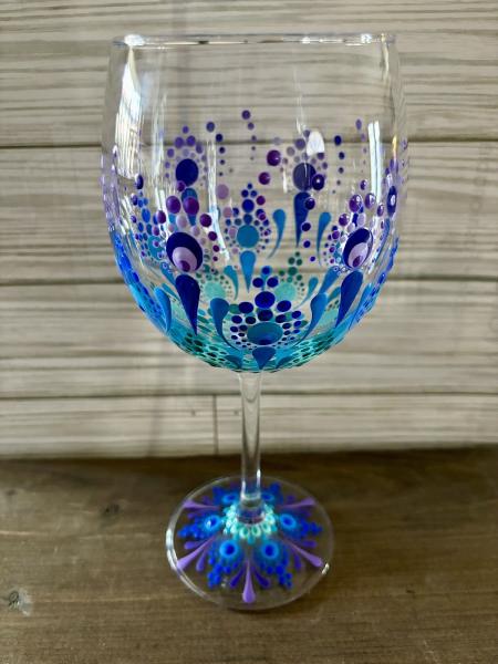Joanne's Garden Whimsy Mandala Painting Classes