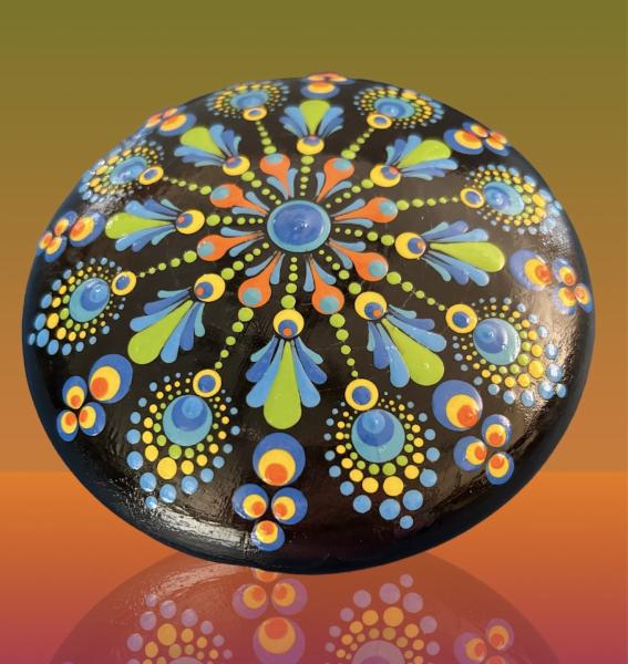 Joanne's Garden Whimsy Mandala Painting Classes