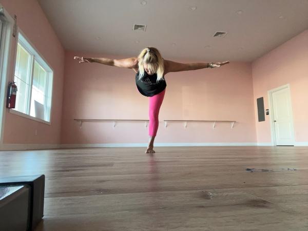 Yoga at Cherry Grove Beach