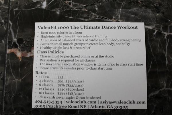 Valeo Dance Fitness Studio