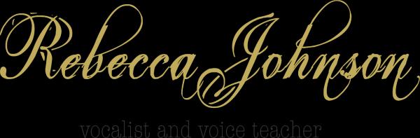 Rebecca Johnson Vocalist and Voice Teacher