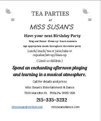 Miss Susan's Entertainment & Dance