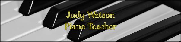 Judy Watson Piano Teacher