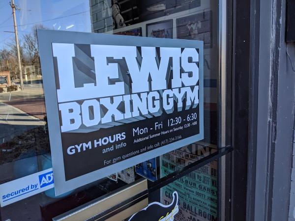 Lewis Boxing Gym