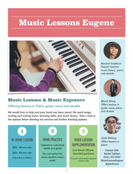 Music Lessons Eugene