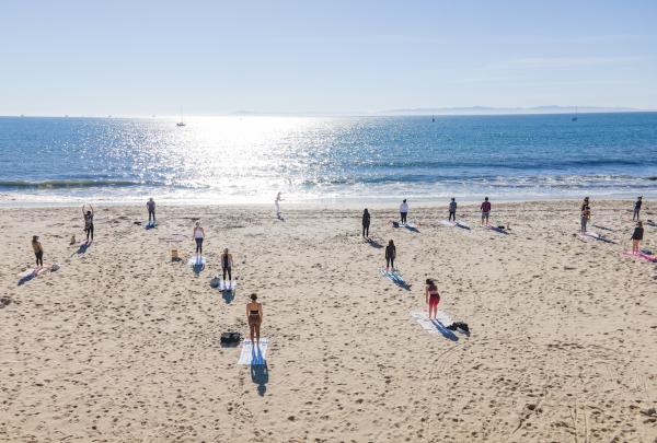 Santa Barbara Beach Yoga