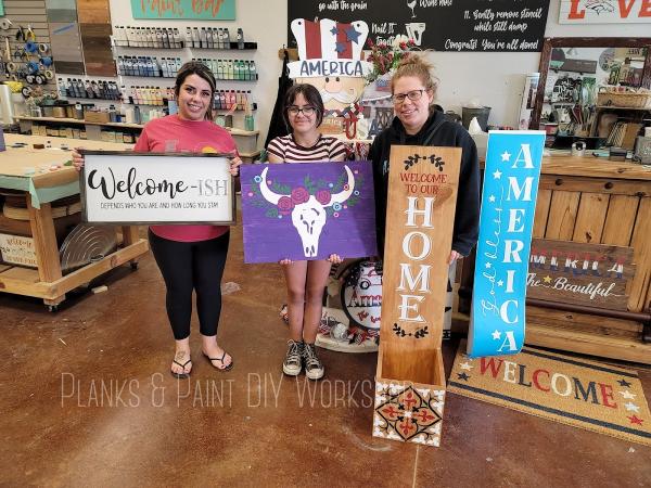 Planks and Paint DIY Workshop & Gift Boutique
