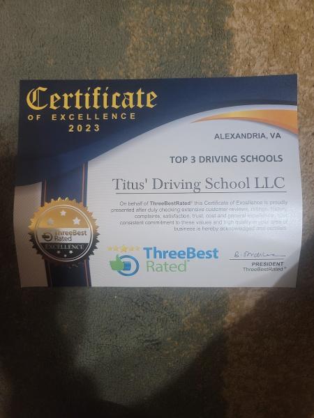 Titus' Driving School