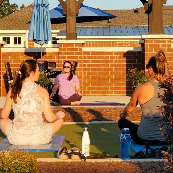 Yoga in the Triangle