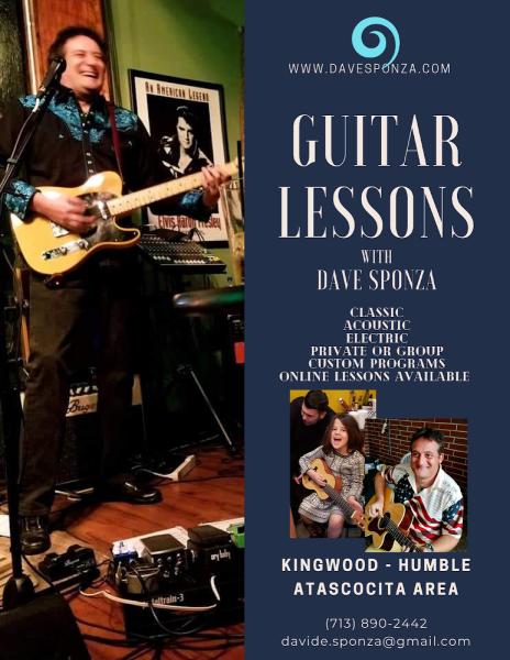 Guitar Lessons With Dave Sponza