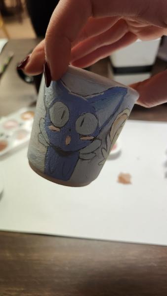 Morning Star Pottery Painting