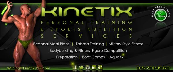 Kinetix Personal Training & Sports Nutrition Services