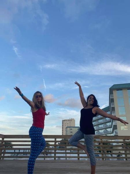 Yoga on Ormond Beach