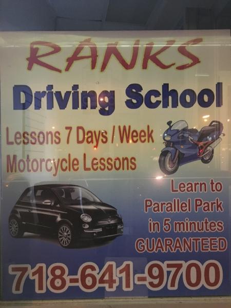 Rank's Driving School