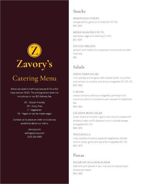 Zavory's