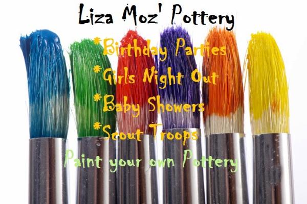 Liza Moz' Paint Your Own Pottery