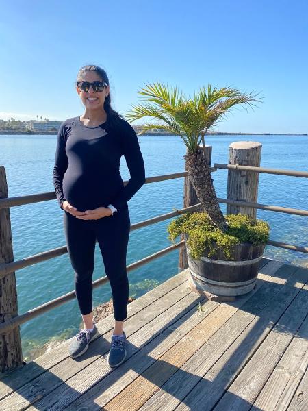 Prenatal Barre Yoga Outdoor