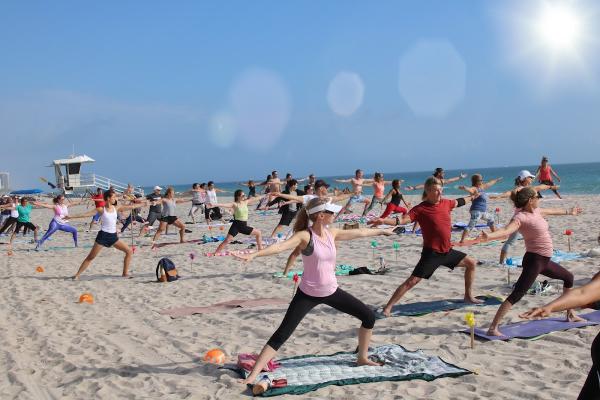 Ft Lauderdale Beach Yoga Fit