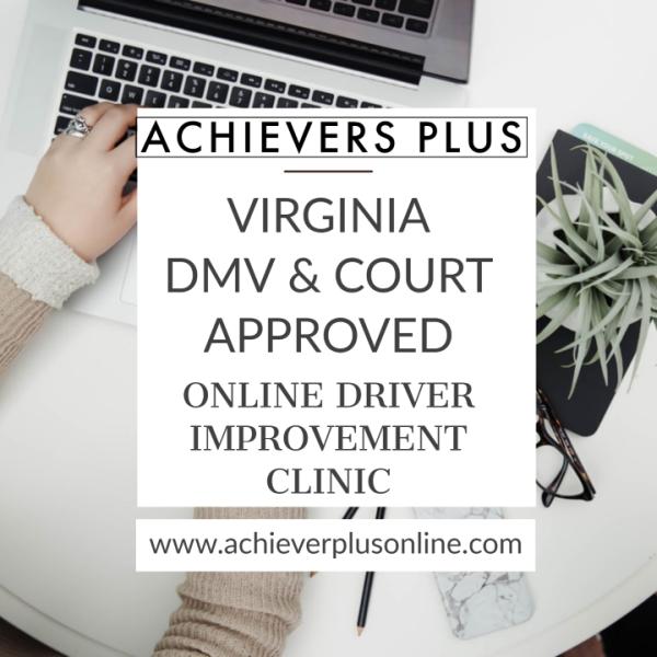 Achievers Plus Online Driver Improvement Clinic