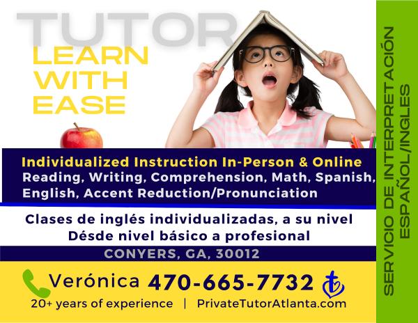 Private Tutor Atlanta