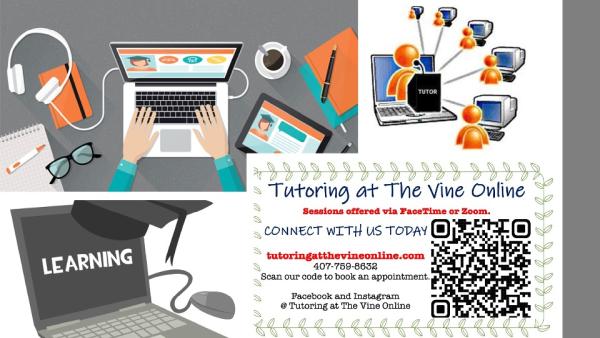 Tutoring at the Vine Online