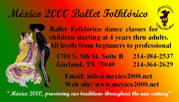 Mexico 2000 Ballet Folklorico & Dance Center