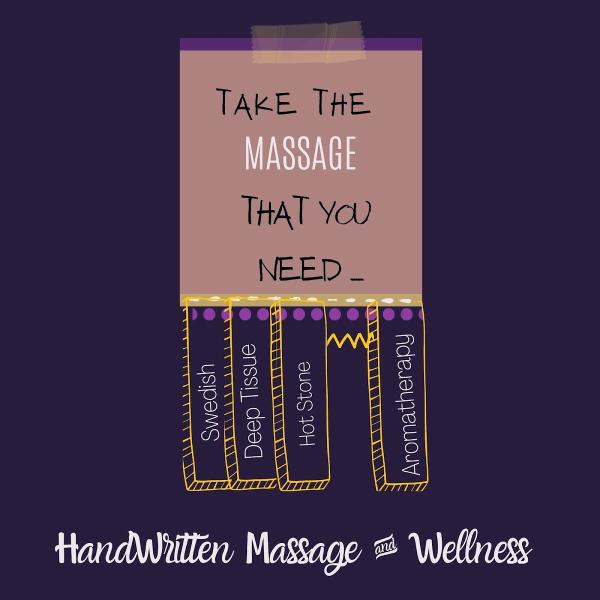 Handwritten Massage & Wellness