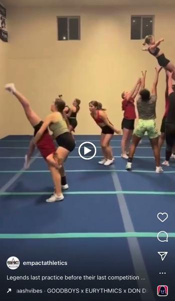 Empact Athletics Cheer Tumbling and Dance