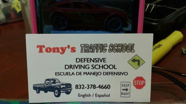 Tony's Defensive Driving School