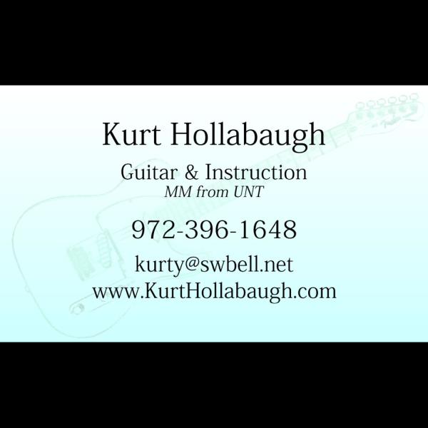 Kurt Hollabaugh MM Guitar & Instruction