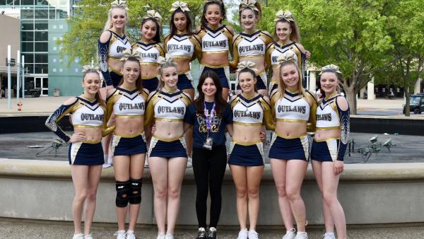 Bison Outlaws All-Star Cheer