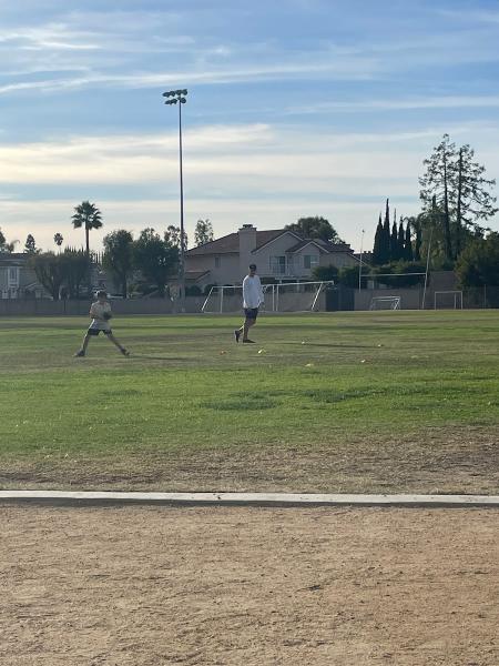 Quinn Commans Football Training