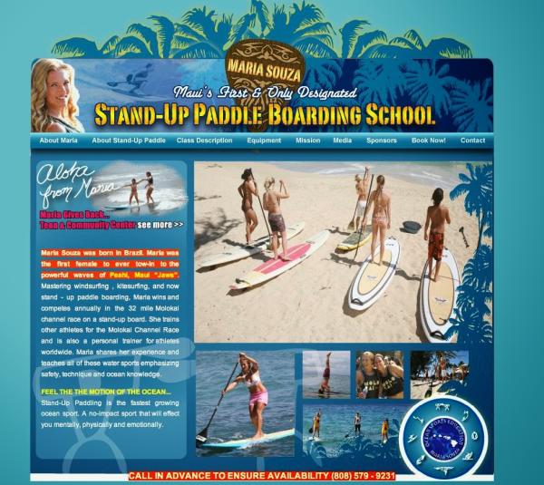 Stand-Up Paddle Surf School With Maria Souza