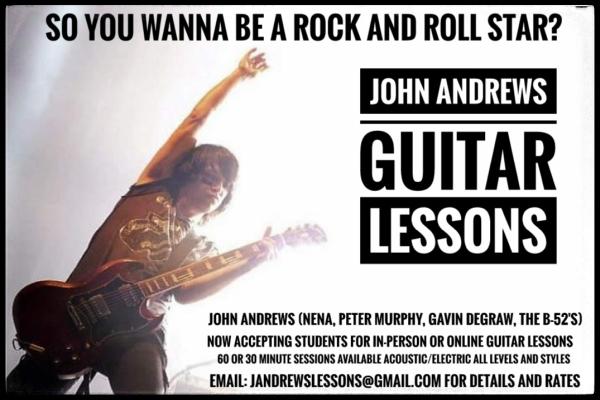 John Andrews Guitar Lessons