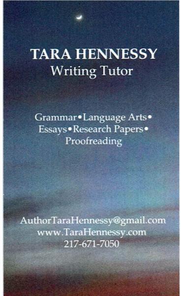 Tara Hennessy Writing Tutor