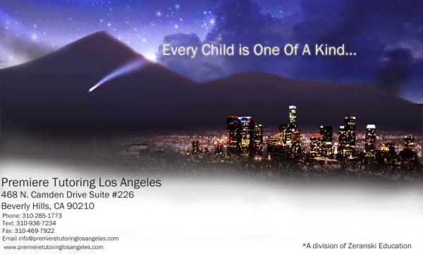 Premiere Tutoring Los Angeles