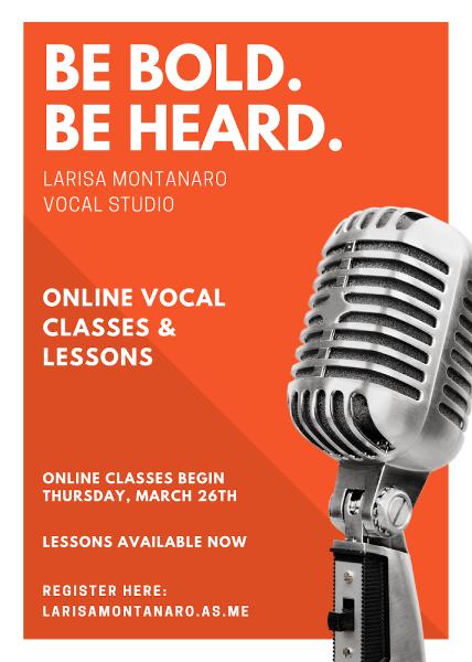 Larisa Montanaro Voice Studio