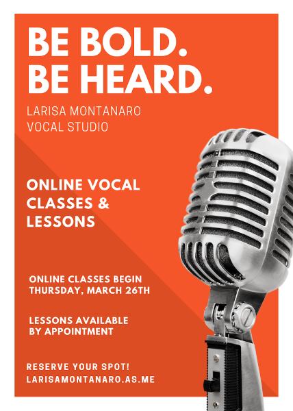 Larisa Montanaro Voice Studio