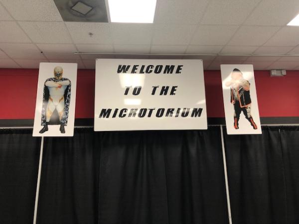 Micro Wrestling Federation at the Microtorium