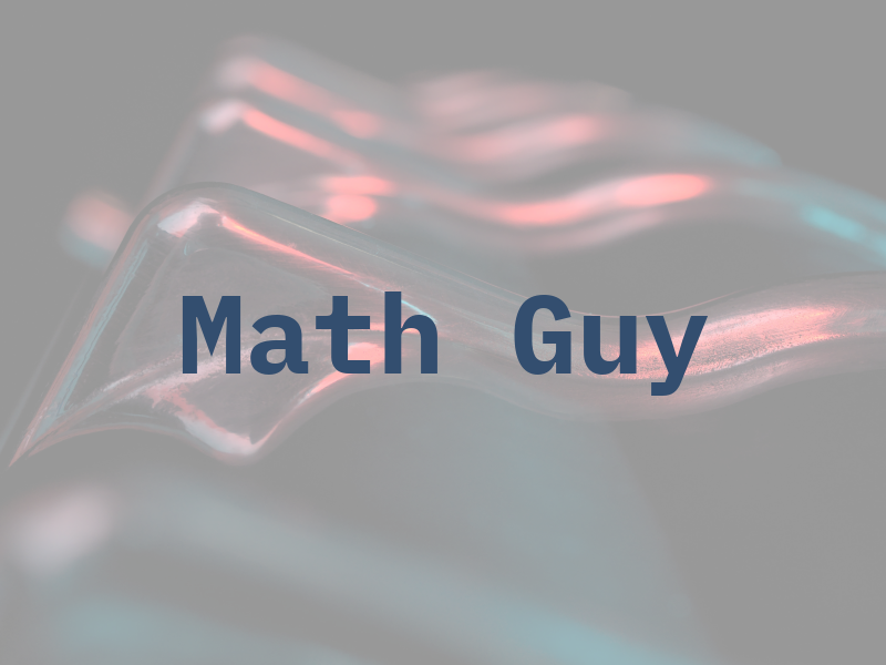 Math Guy