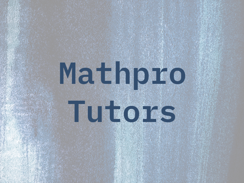 Mathpro Tutors