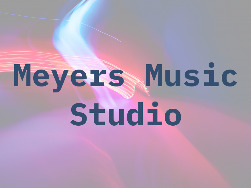 Meyers Music Studio
