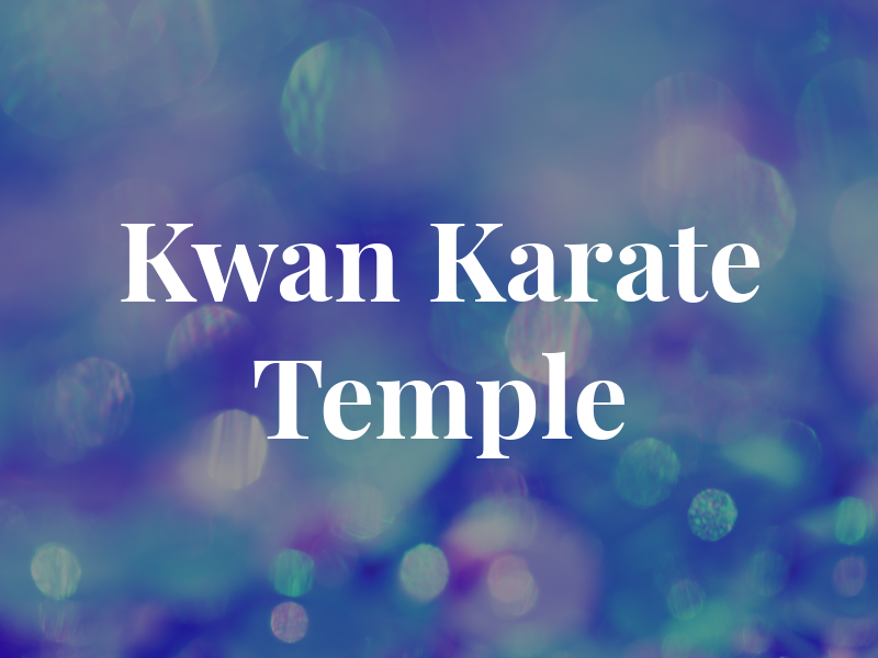 Moo Duk Kwan Karate Temple